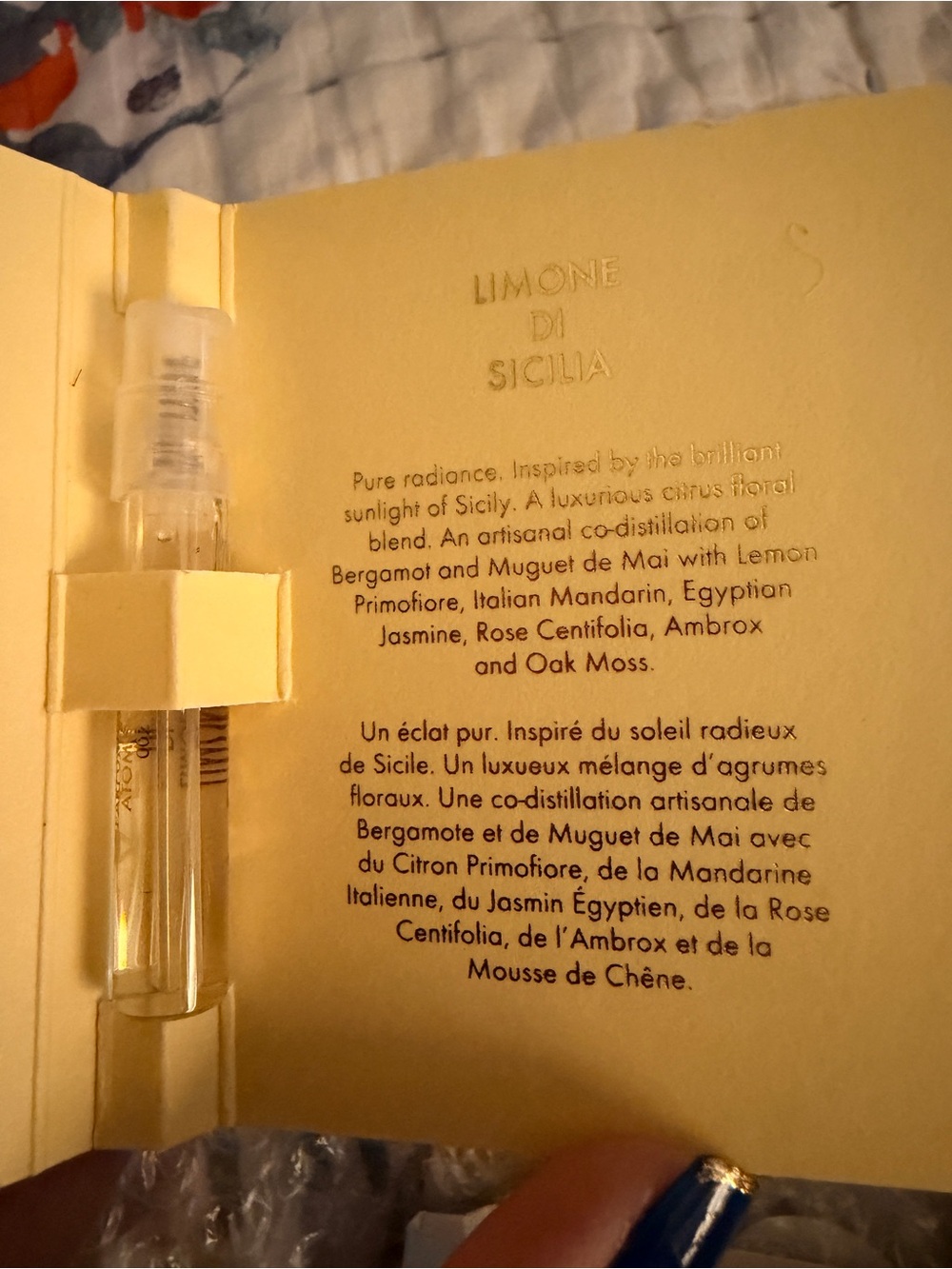 AERIN Perfume Samples Plus Bonus Carolina Herrera Perfume Sample - Picture 2 of 6